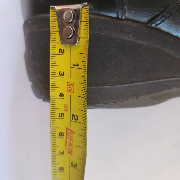 Nero Giardini Leather Boots Y2K Made In Italy Side Zipper - Back Lace-up detail - Picture 10 of 12